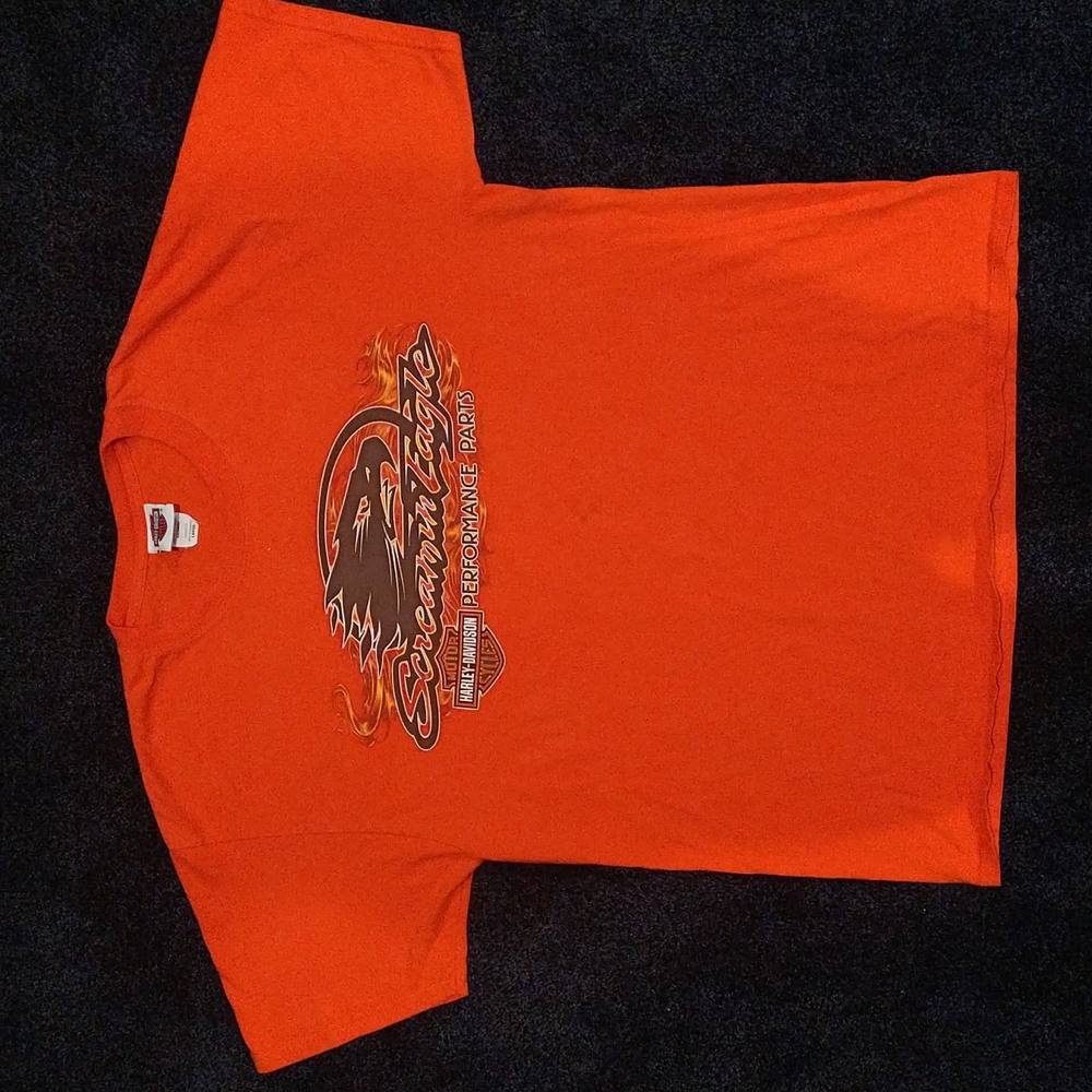 '14 Harley Davidson screaming eagle Yakima Washington Owens t-shirt size large